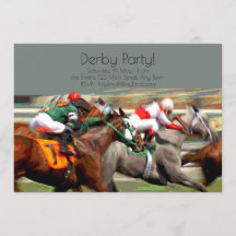 Kentucky Derby - Party Einladung