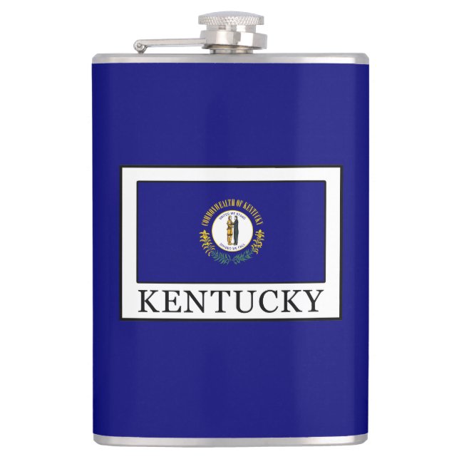 Kentucky Flachmann (Vorderseite)