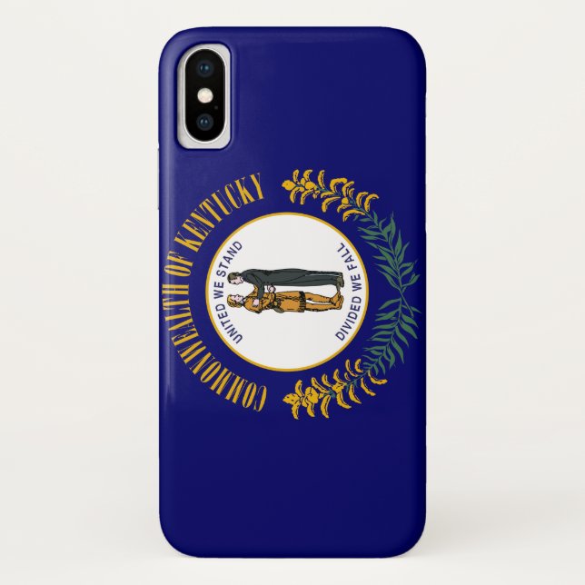 Kentucky Flag Case-Mate iPhone Hülle (Rückseite)
