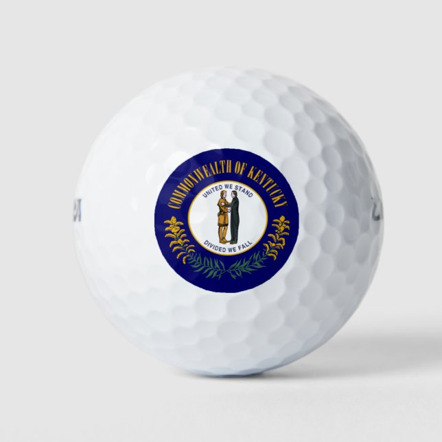 KENTUCKY FLAG GOLFBALL (Vorderseite)