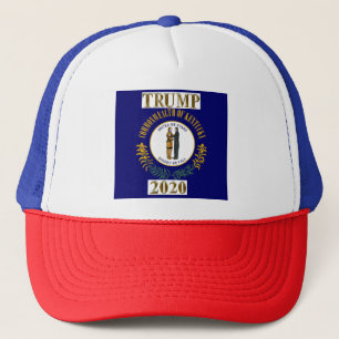 KENTUCKY FLAG TRUCKERKAPPE
