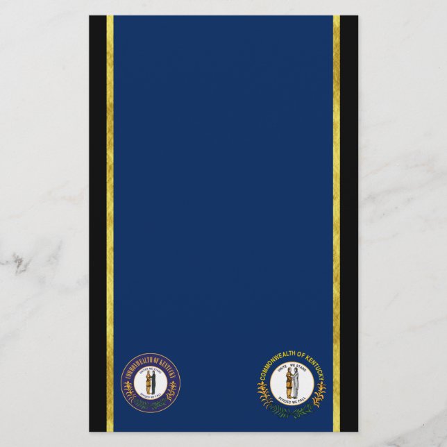 Kentucky-Flagge Briefpapier (Vorderseite)