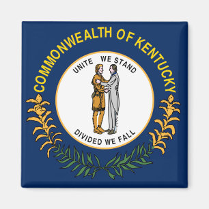 Kentucky-Flagge Magnet
