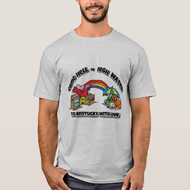 Kentucky Flood Relief Fundraiser 2022 T-Shirt (Vorderseite)