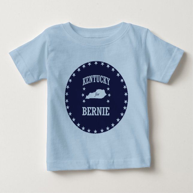 KENTUCKY FÜR BERNIE-SANDPAPIERSCHLEIFMASCHINEN BABY T-SHIRT (Vorderseite)