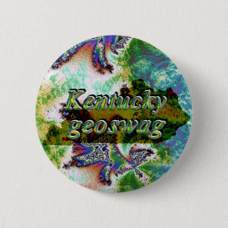 Kentucky Geoswag Swags Geocaching Geschenk-Schatz Button