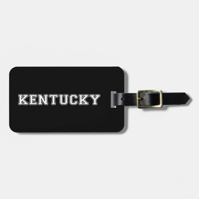 Kentucky Gepäckanhänger (Vorderseite horizontal)
