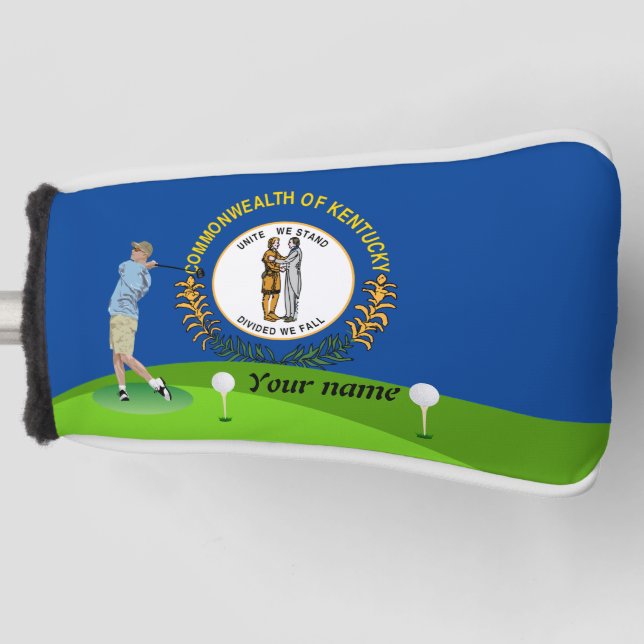 Kentucky Golf Headcover (Vorderseite)