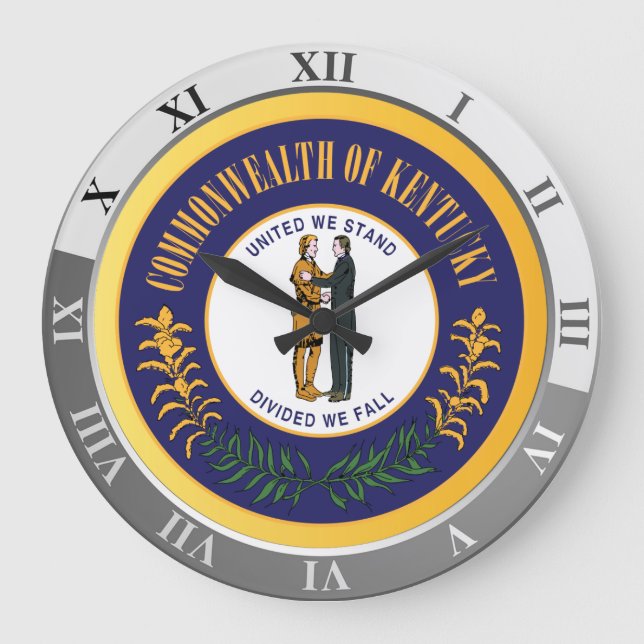 Kentucky Große Wanduhr (Vorderseite)