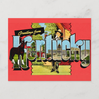 Kentucky Grußpostkarte Postkarte