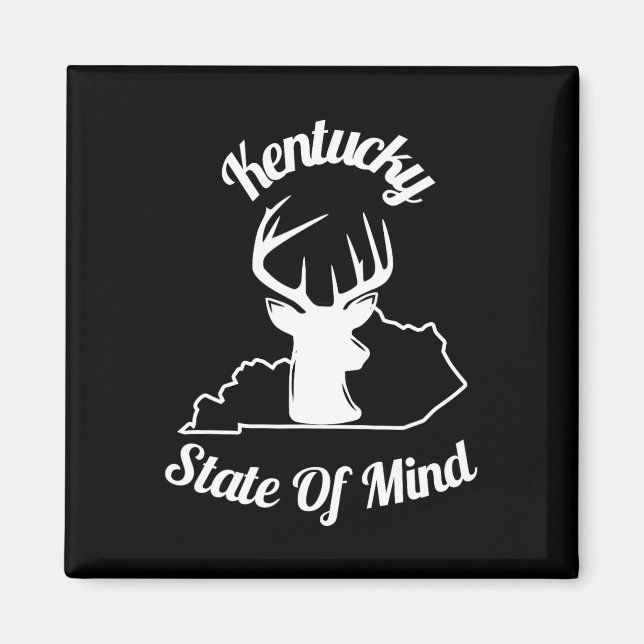 Kentucky-Hirsch-Jagd Magnet (Vorne)