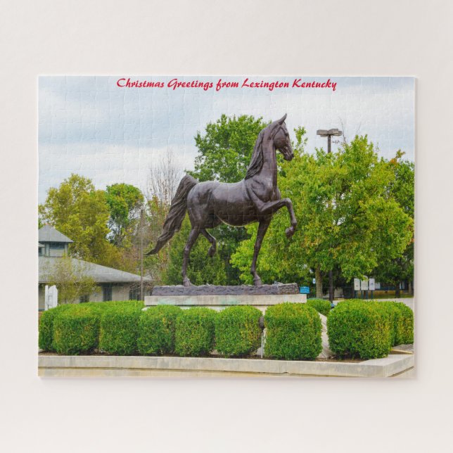 Kentucky Horse Park Lexington.Christmas Grüße (Horizontal)