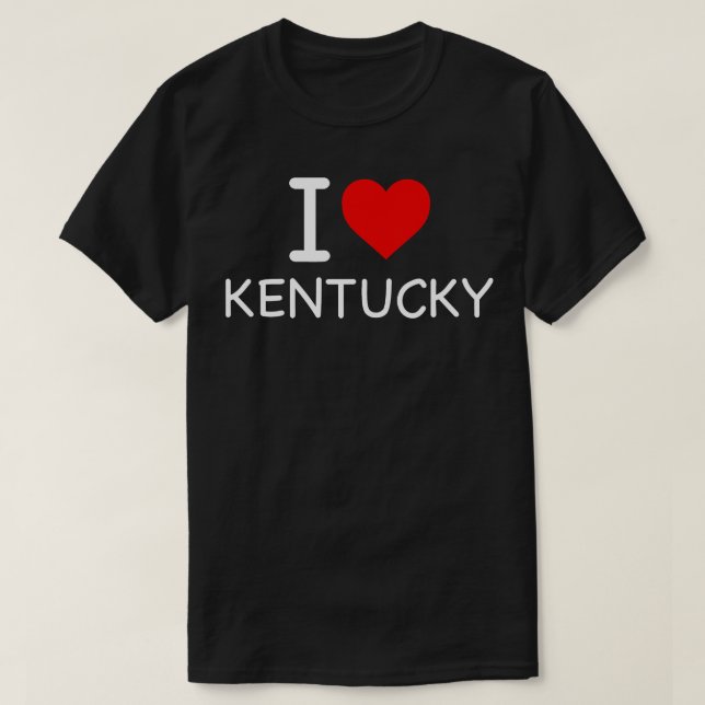 Kentucky I Liebe Icon TShirt (Design vorne)