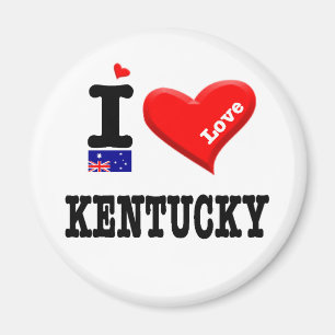 KENTUCKY - I Liebe Magnet