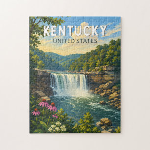 Kentucky Illustrations Reise Kunst Vintage