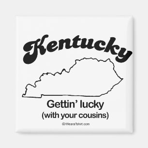 KENTUCKY - "KENTUCKY-STAATS-MOTTO" T - Shirts und Magnet