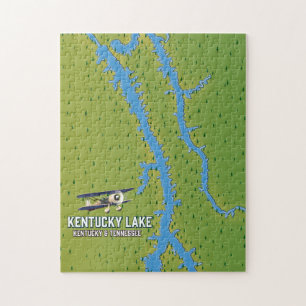 Kentucky Lake USA Karte