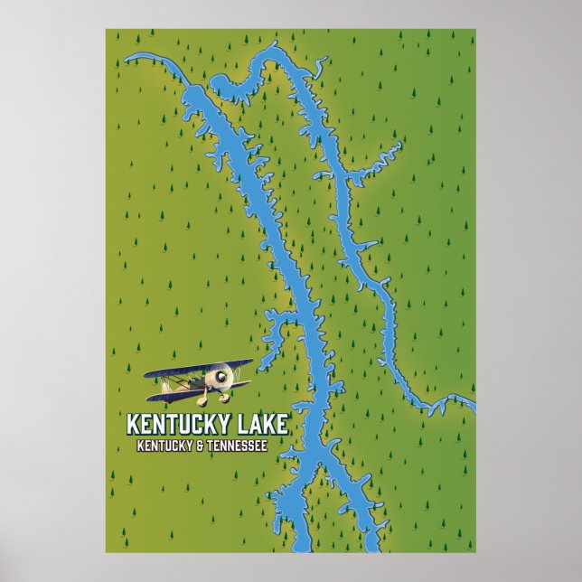 Kentucky Lake USA Poster (Vorne)