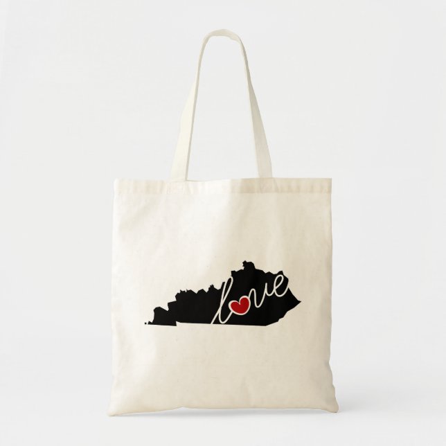 Kentucky-Liebe!  Geschenke für KY-Liebhaber Tragetasche (Vorne)