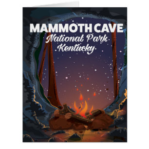 Kentucky Mammoth Höhlenbesichtigung Poster