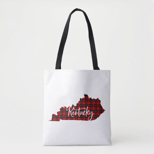 Kentucky Merry Christmas Tasche (Vorderseite)
