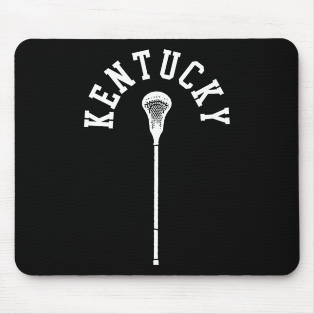 Kentucky Minimalistische vertikale Klakenhalterung Mousepad (Vorne)