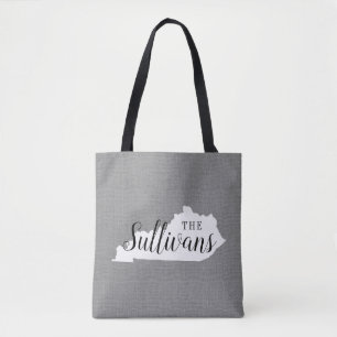 Kentucky Monogram Staat Tote Bag Tasche