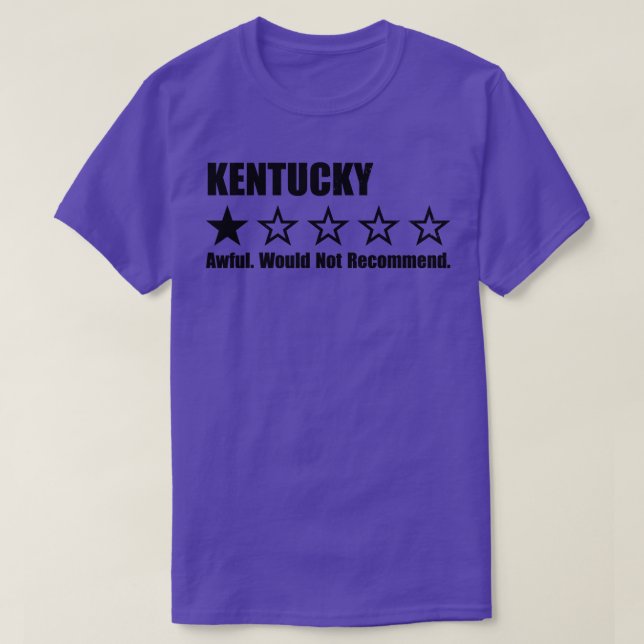 Kentucky One Review TShirt (Design vorne)