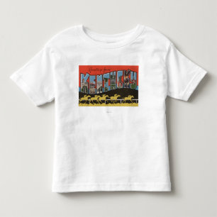 Kentucky (Pferderennen-Szene) - große Kleinkind T-shirt
