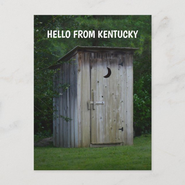 KENTUCKY PLUMPSKLO Postkarte (Vorderseite)