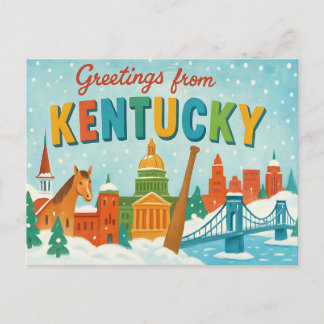 KENTUCKY Postcard Postkarte