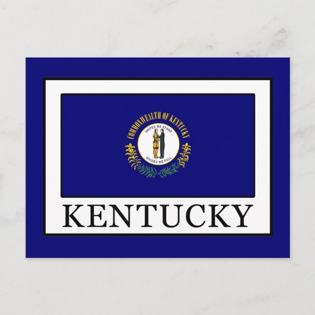 Kentucky Postkarte (Vorderseite)