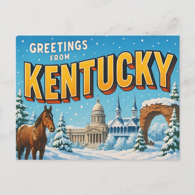 KENTUCKY Postkarte (Vorderseite)