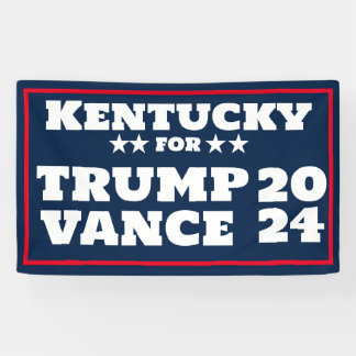 Kentucky pour la bannière Trump Vance 2024