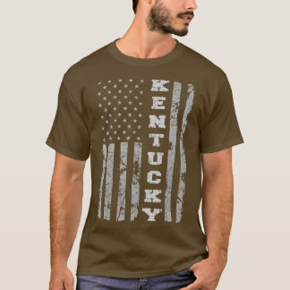 Kentucky Pride American Flag T-Shirt