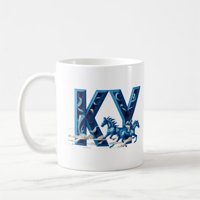 Kentucky Pride: Reittiere Kaffeetasse (Links)