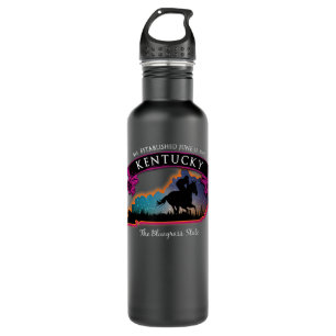 Kentucky Racing Souvenir Edelstahlflasche