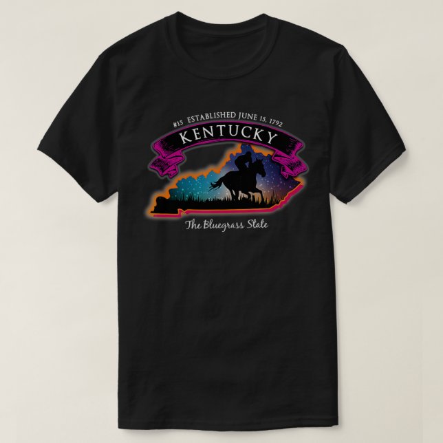 Kentucky Racing Souvenir T-Shirt (Design vorne)