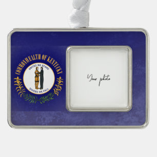 Kentucky Rahmen-Ornament Silber