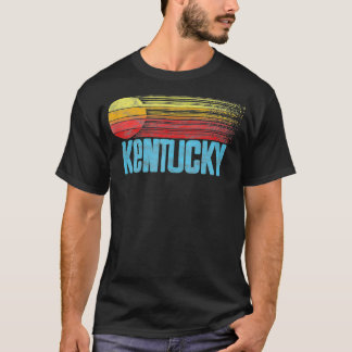 Kentucky Retro störte Sun Vintag Graphic T-Shirt