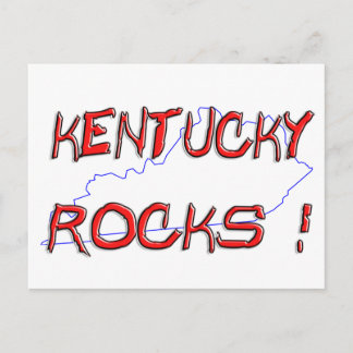Kentucky ROCKS Postkarte