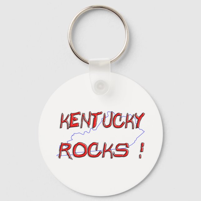 Kentucky ROCKS Schlüsselanhänger (Vorderseite)