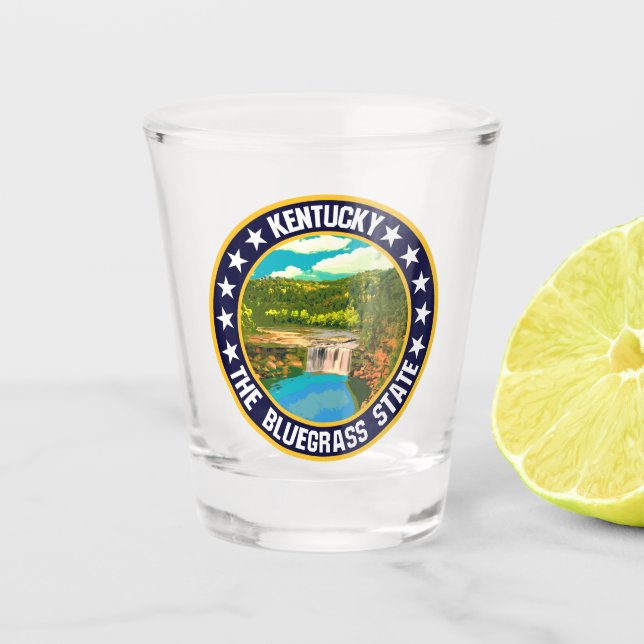 Kentucky Schnapsglas (Vorderseite)