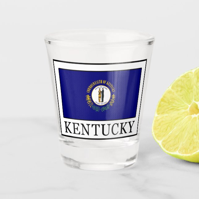 Kentucky Schnapsglas (Vorderseite)