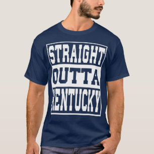 Kentucky Staat Direkt außerhalb Kentucky Design T-Shirt