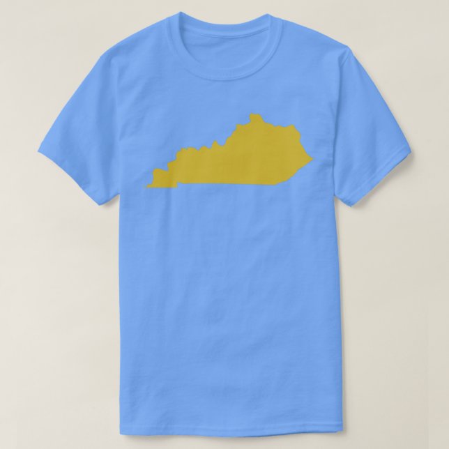 Kentucky Staat Map TShirt (Design vorne)