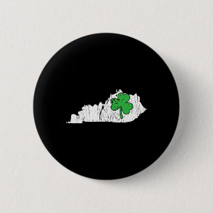 Kentucky Staat St. Patrick's Day Kentucky Green Sh Button