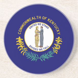 Kentucky Staatsflagge Getränkeuntersetzer