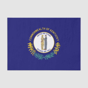 Kentucky Staatsflagge Seidenpapier