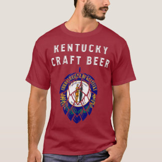 Kentucky State Flag Bierbrauer Bierliebhaber Weiß T-Shirt